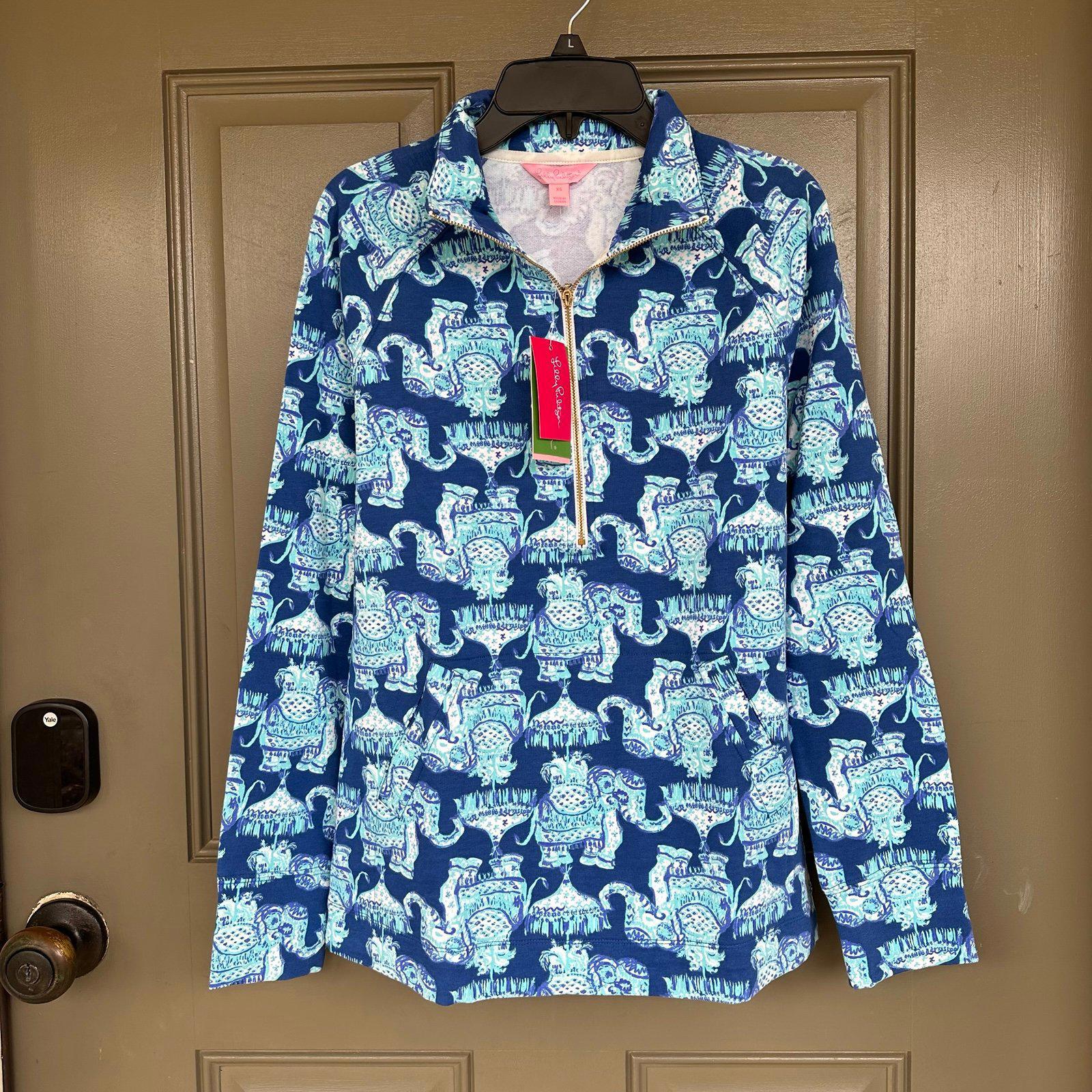 Lilly Pulitzer Upf 50+ Skipper Popover "Joy Ride" Xs